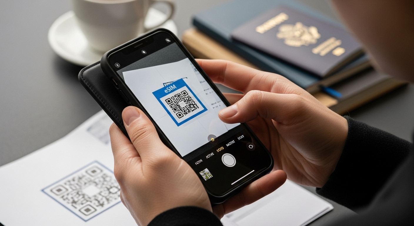 escaneo código QR eSIM