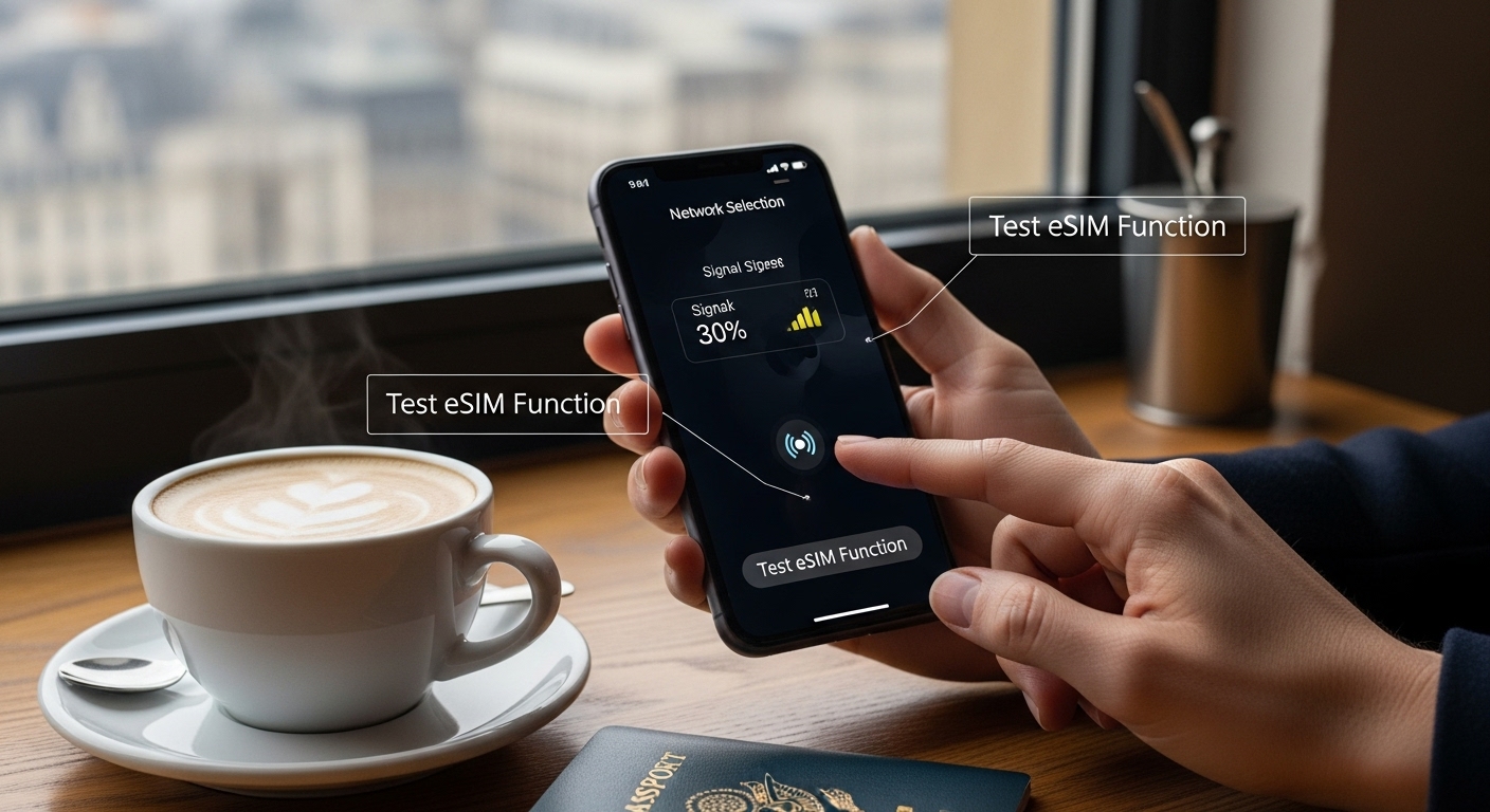 esim activation test