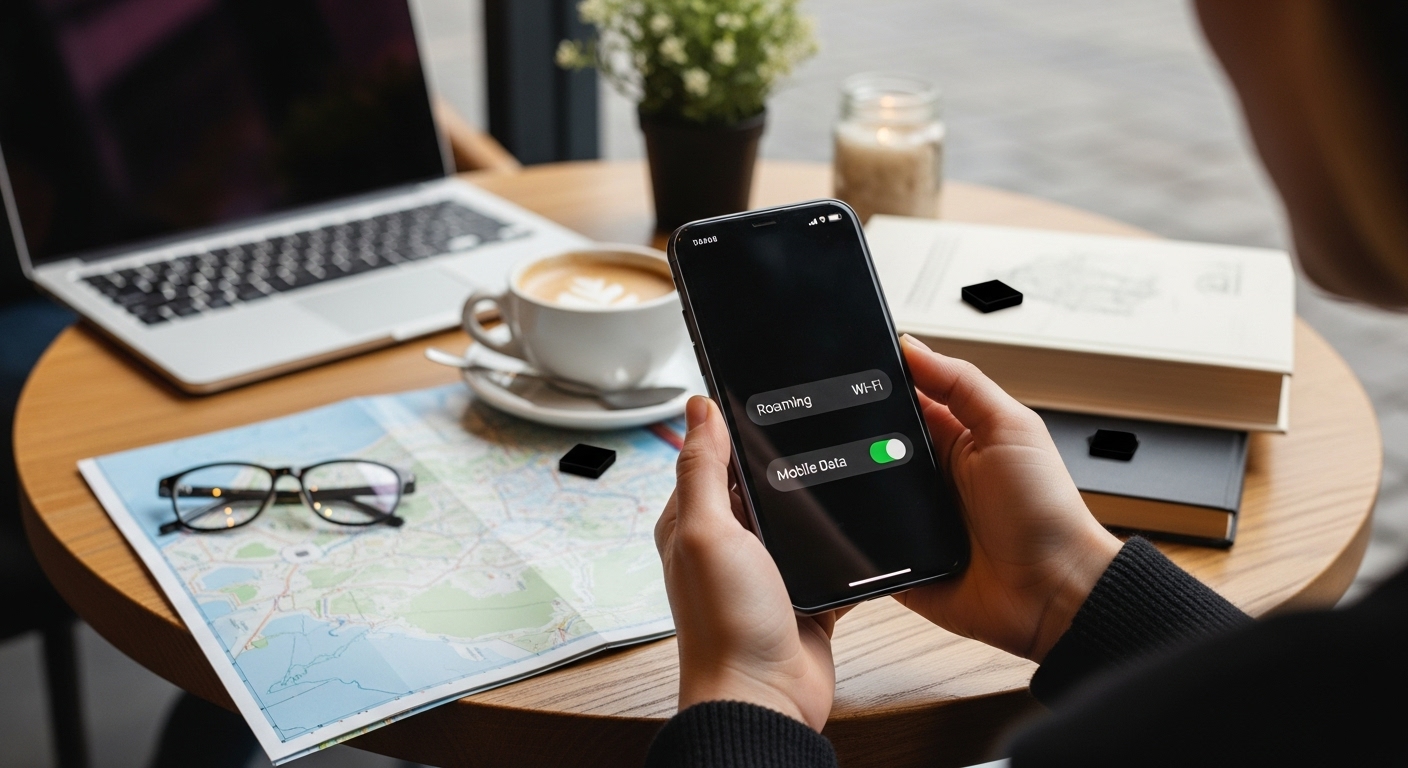 voyageur tester connexion wifi désactiver roaming