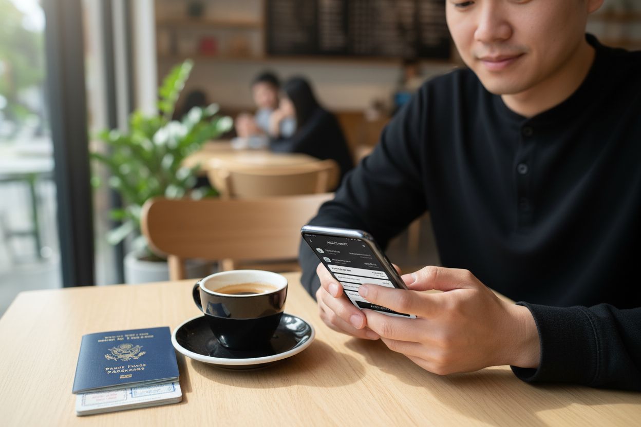 activation forfait application Asie