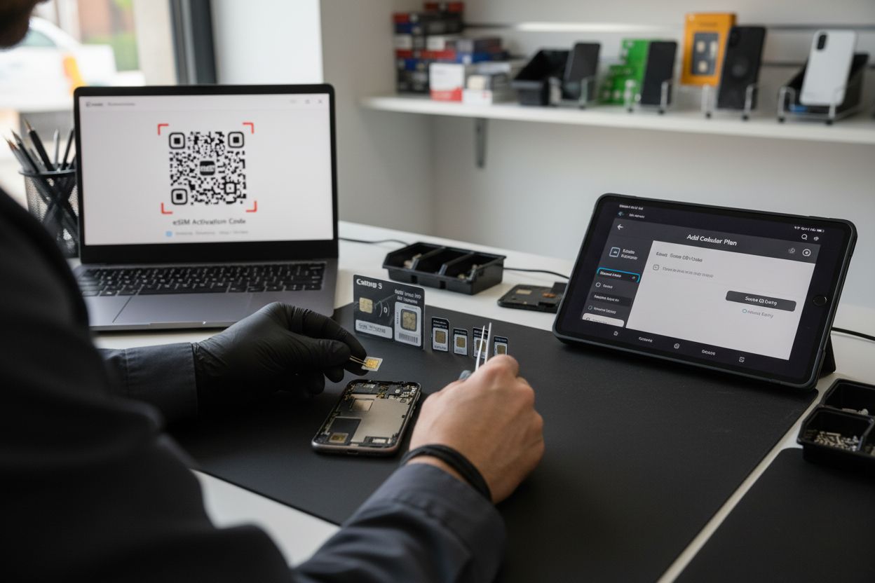 SIM card types comparison