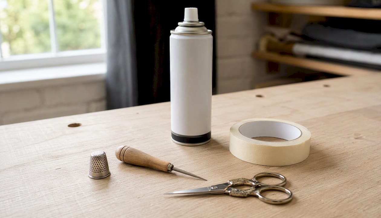 Sewing support tools for PVC patches