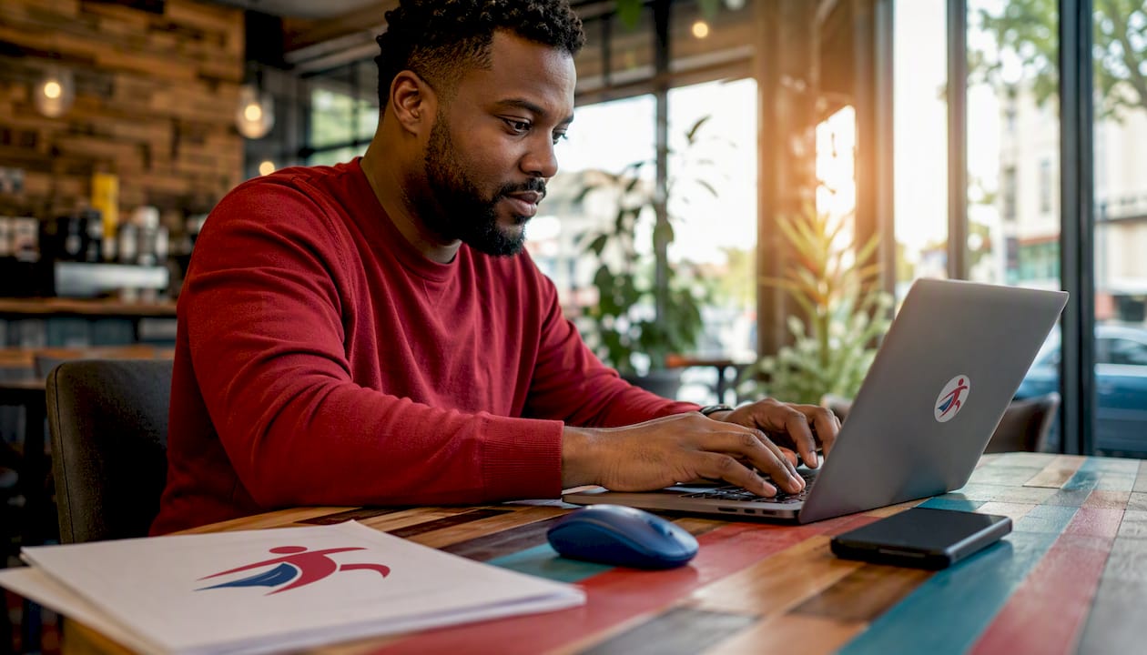 Clerk working on SSA BSO e-file system