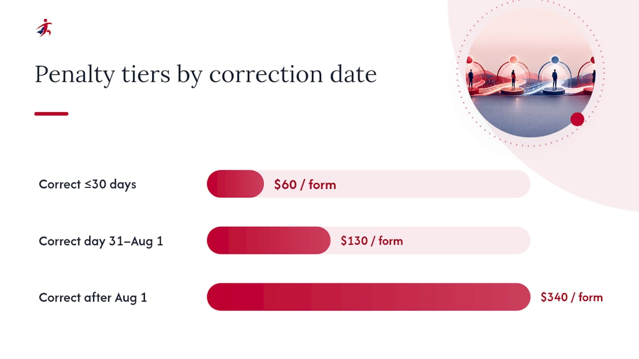 How Does the Correction Date Change Your Penalty Tier? — overview diagram