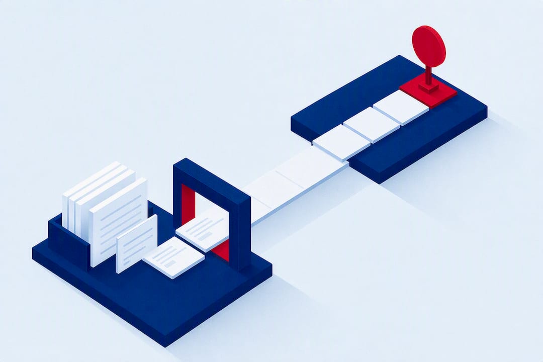 Isometric W-2 filing deadline illustration
