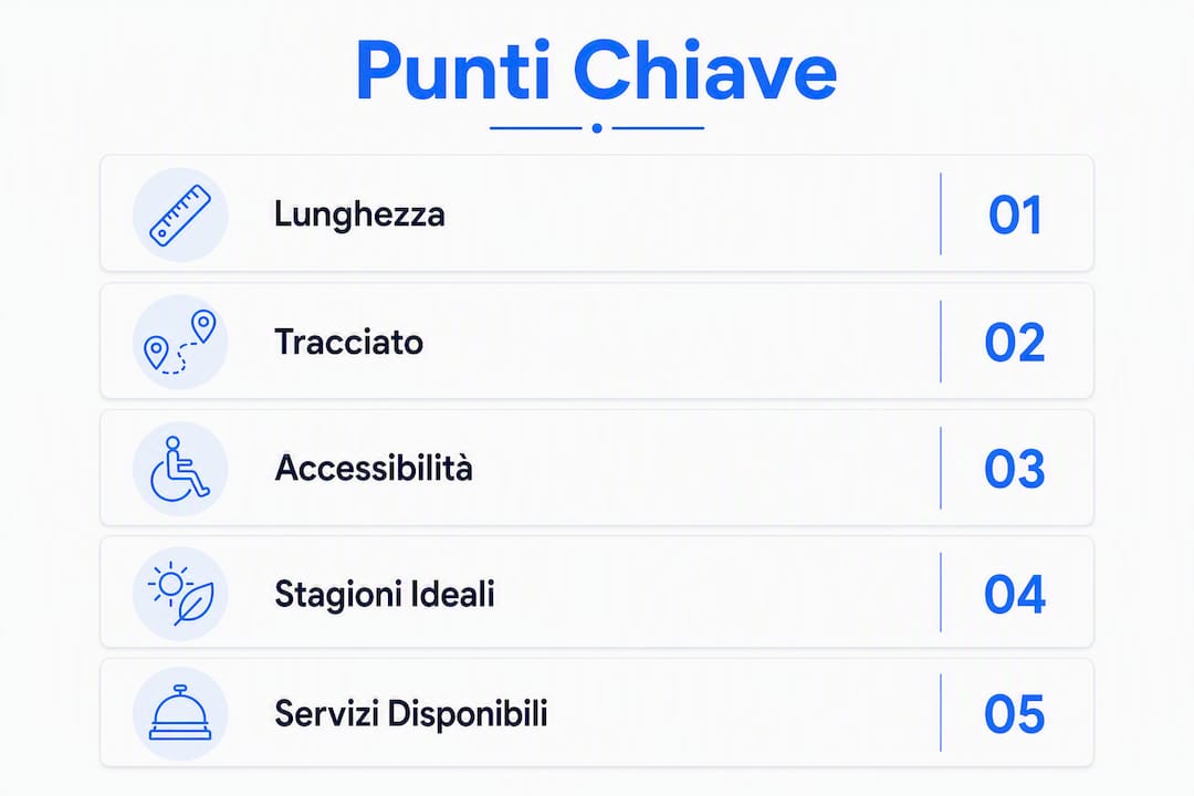 Infografica: i punti salienti della pista ciclabile Riviera dei Fiori