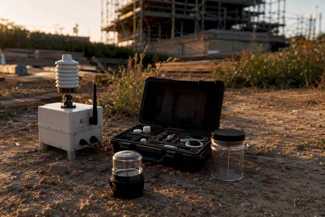 Environmental assessment tools on site ground