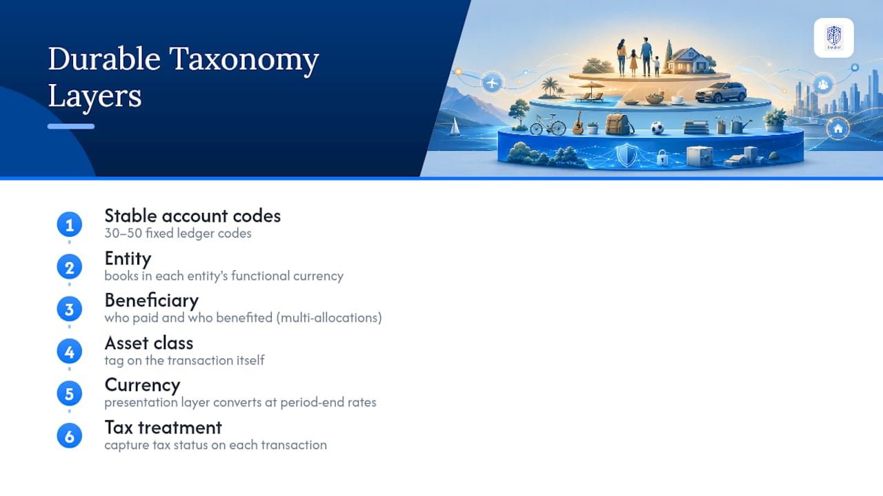 Diagram of family office taxonomy dimensions