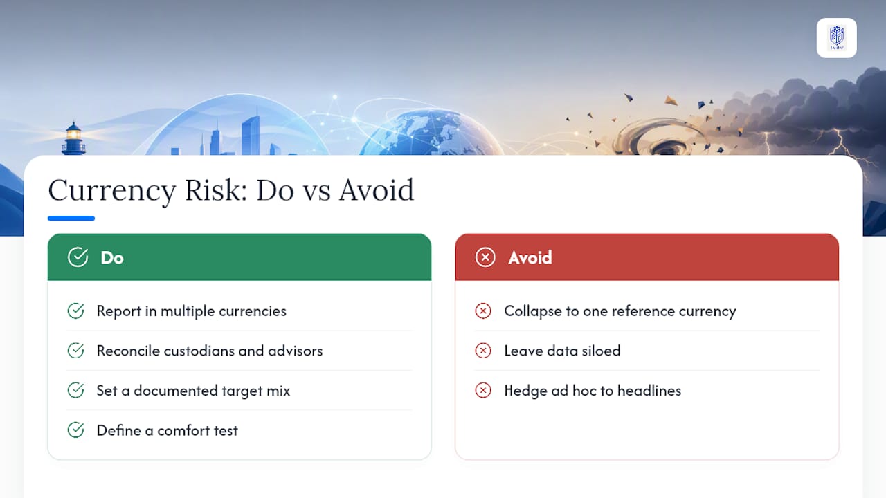 What Most Family Offices Get Wrong About Currency Risk — overview diagram