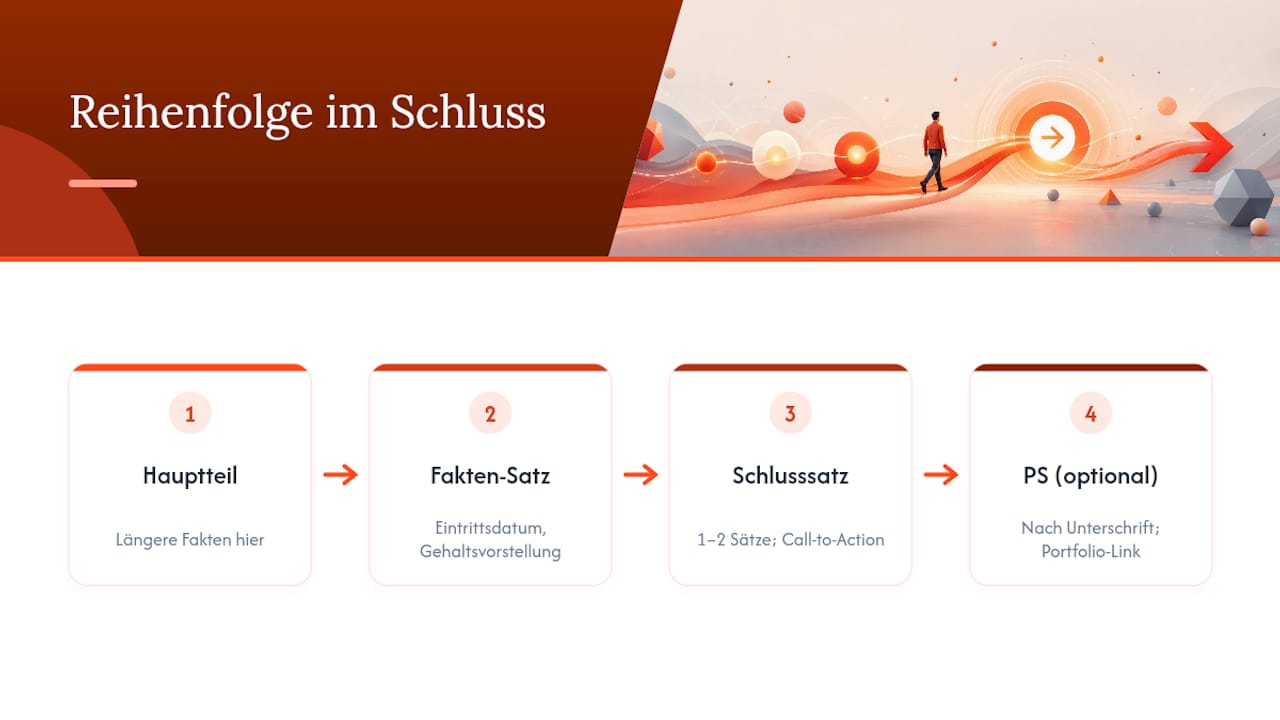 Wie lang darf der Schluss sein, und was gehört wohin? — overview diagram
