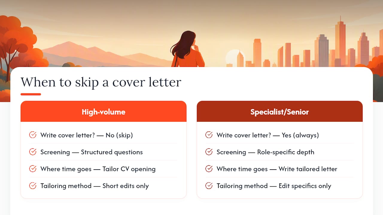 Why I stopped writing a letter for every application: overview diagram