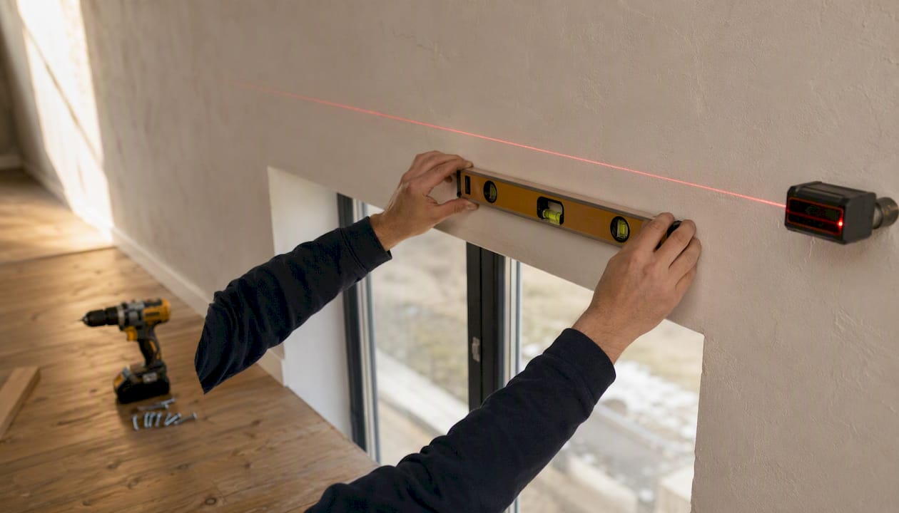 Niveaux laser et niveaux à bulle : des outils indispensables pour des travaux d’alignement précis
