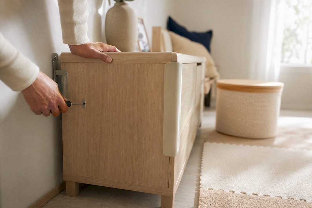 Installation sécurisée d’un meuble dans un domicile
