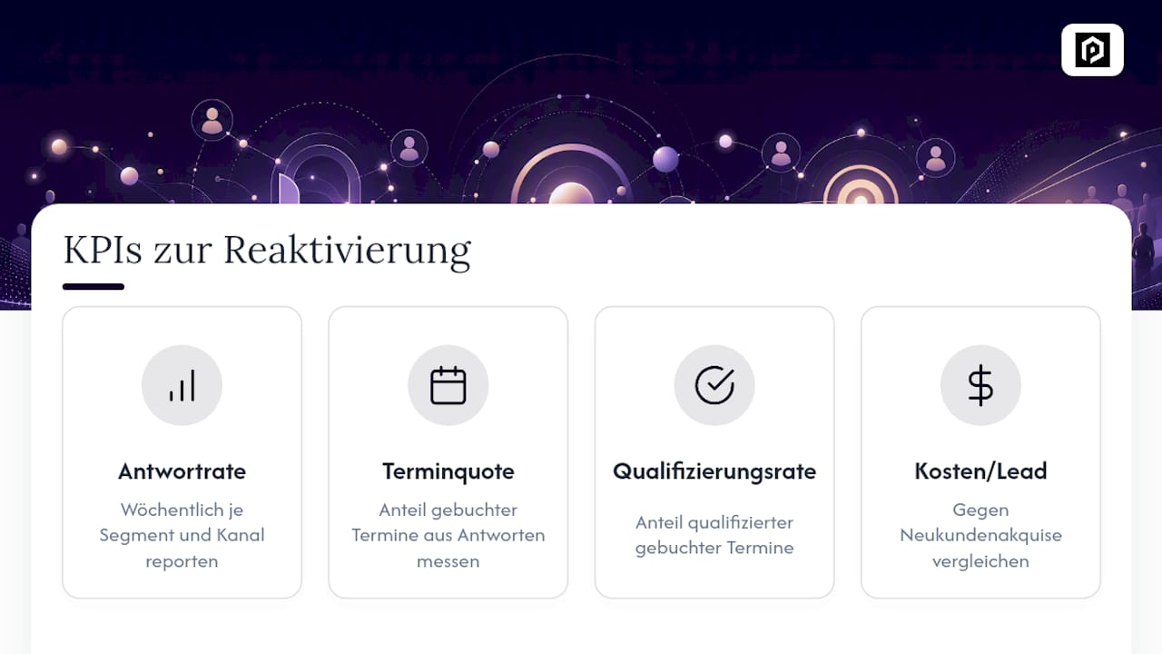 Vier Kennzahlen einer Reaktivierungskampagne