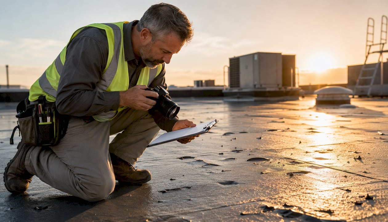 Flat Roof Hail Damage: Spot, Document, and Act Fast
