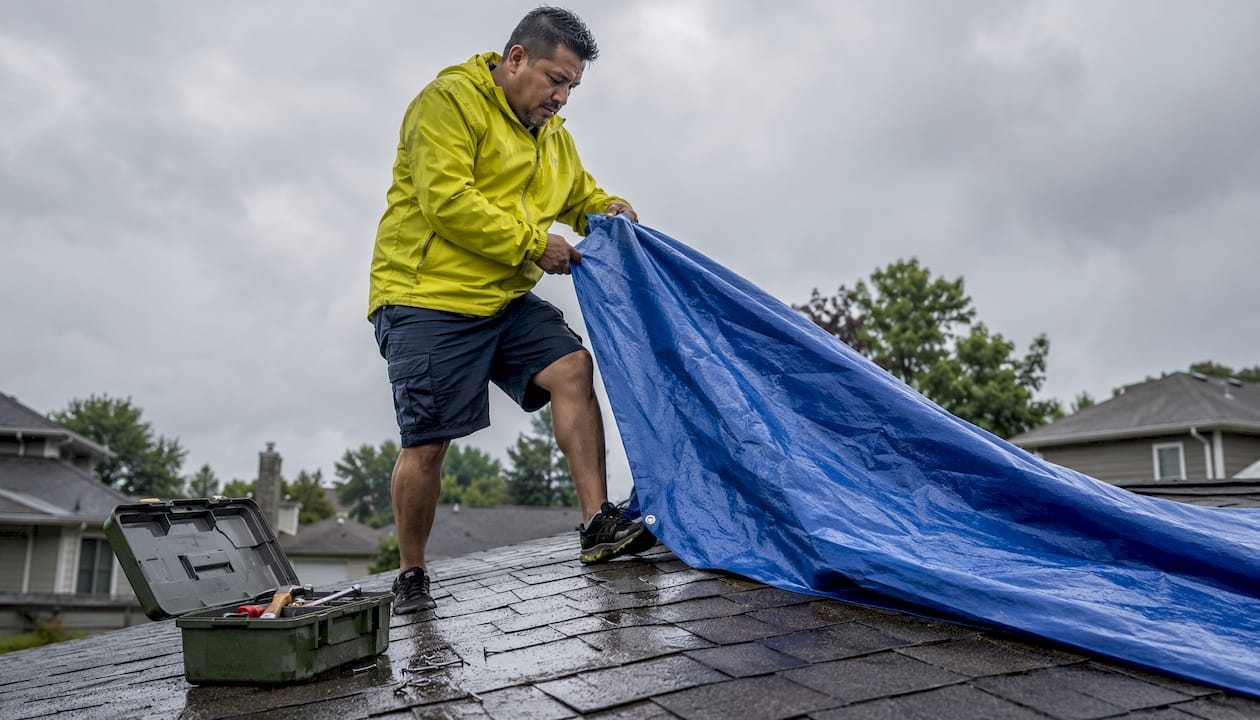 Temporary Roof Leak Repair: Emergency Steps for Homeowners
