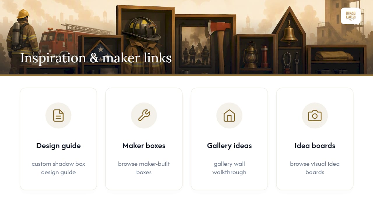Inspiration and Maker Links Worth Viewing — overview diagram