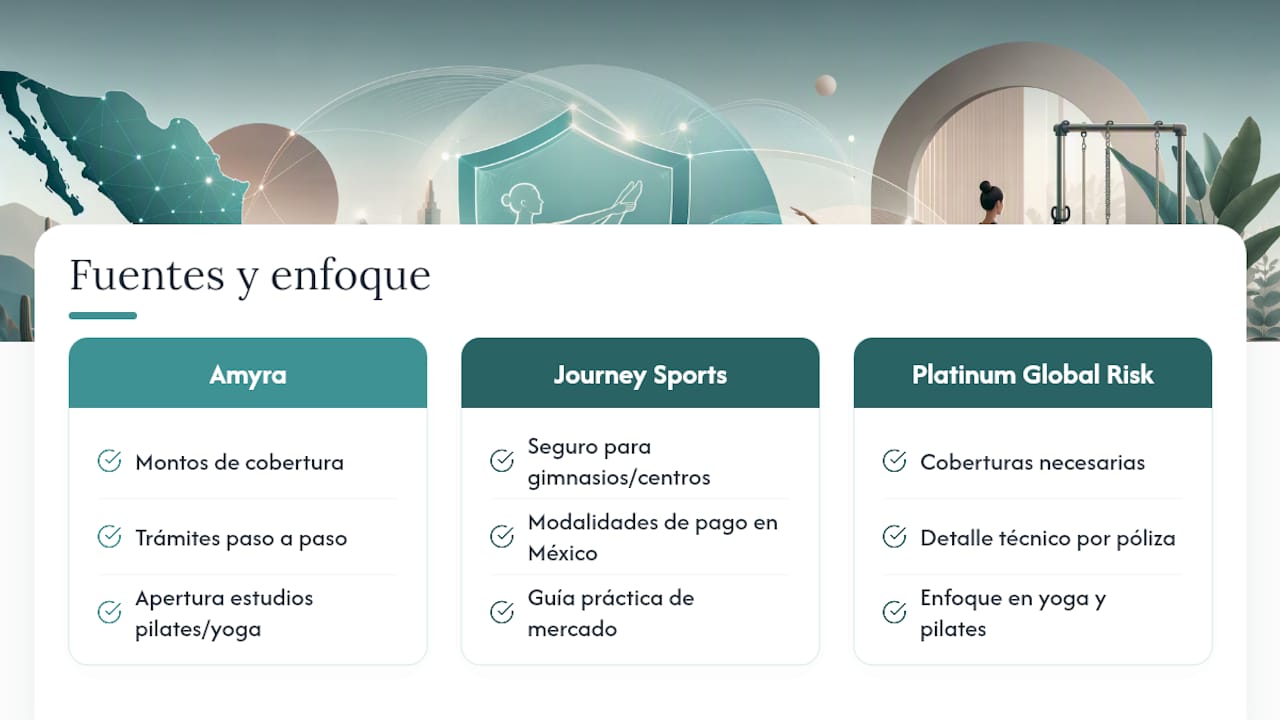 Recursos para cotizar seguro y completar trámites en México — overview diagram