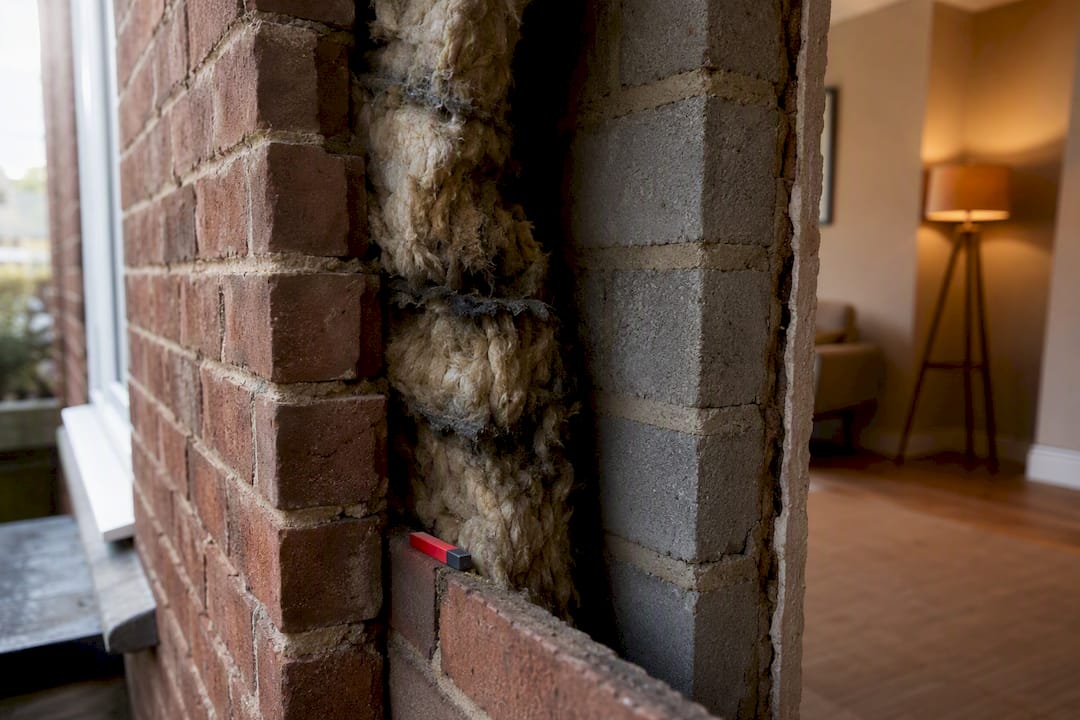 Up to a Year to Dry: Survey Cavity Wall Damp First