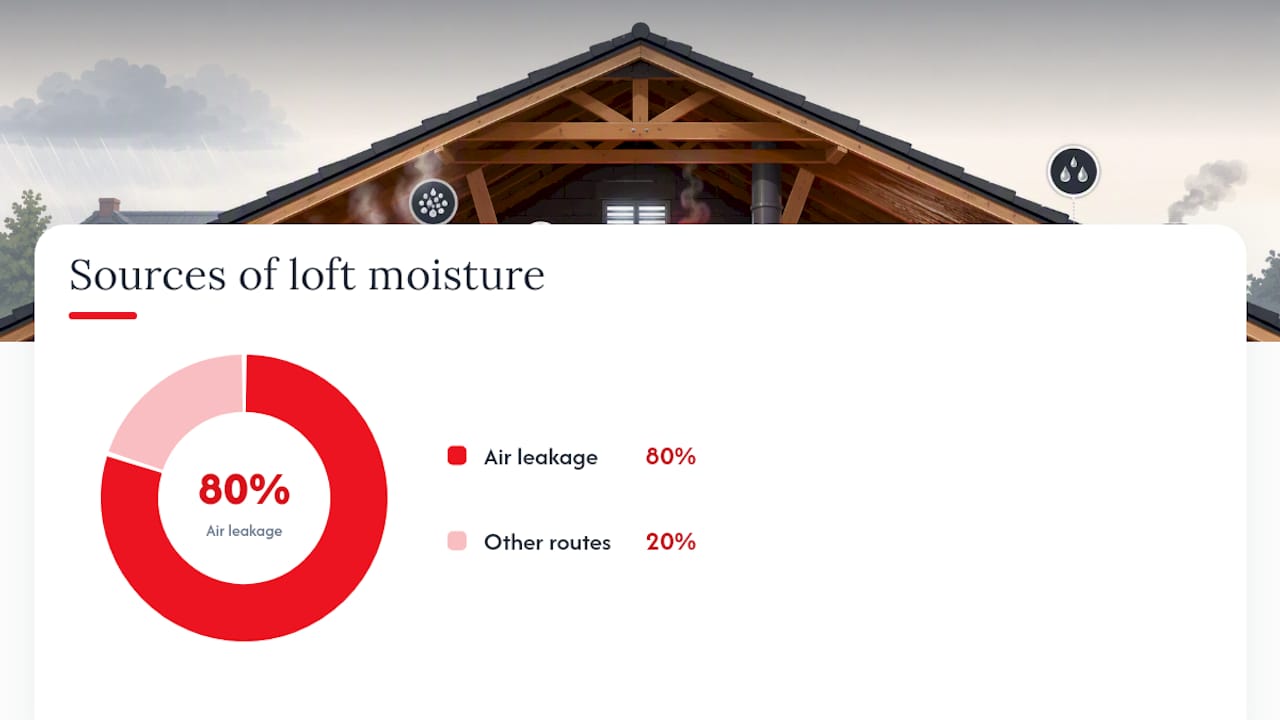 How serious is loft condensation, and what are the warning signs? — overview diagram