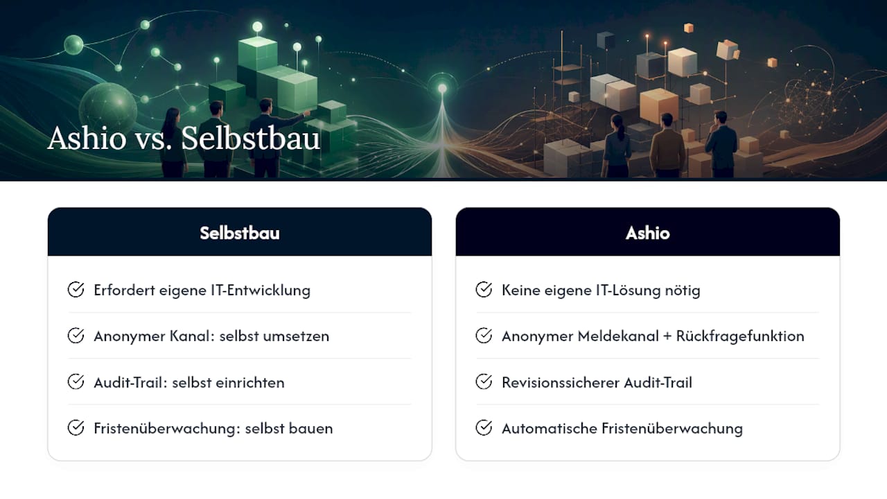Ashio als praktikable Unterstützung für die Auswertung — overview diagram