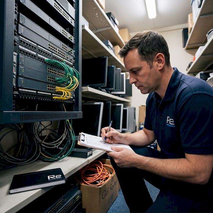 School IT manager audits network hardware