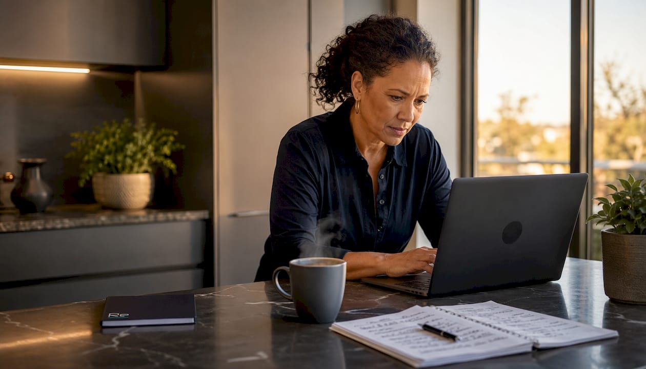 Why prioritise endpoint security: a guide for IT leaders - Re-solution IT security specialist reviewing phishing emails