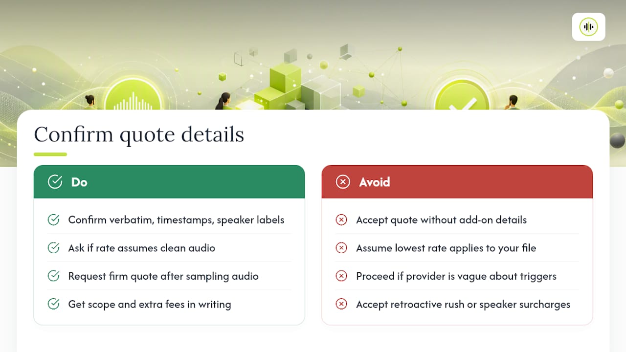 Reading a Quote Correctly Before You Sign — overview diagram