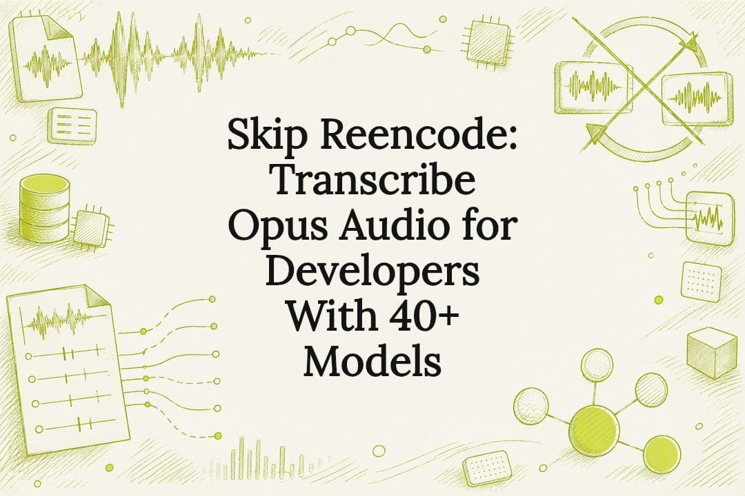 Decorative Opus transcription title card
