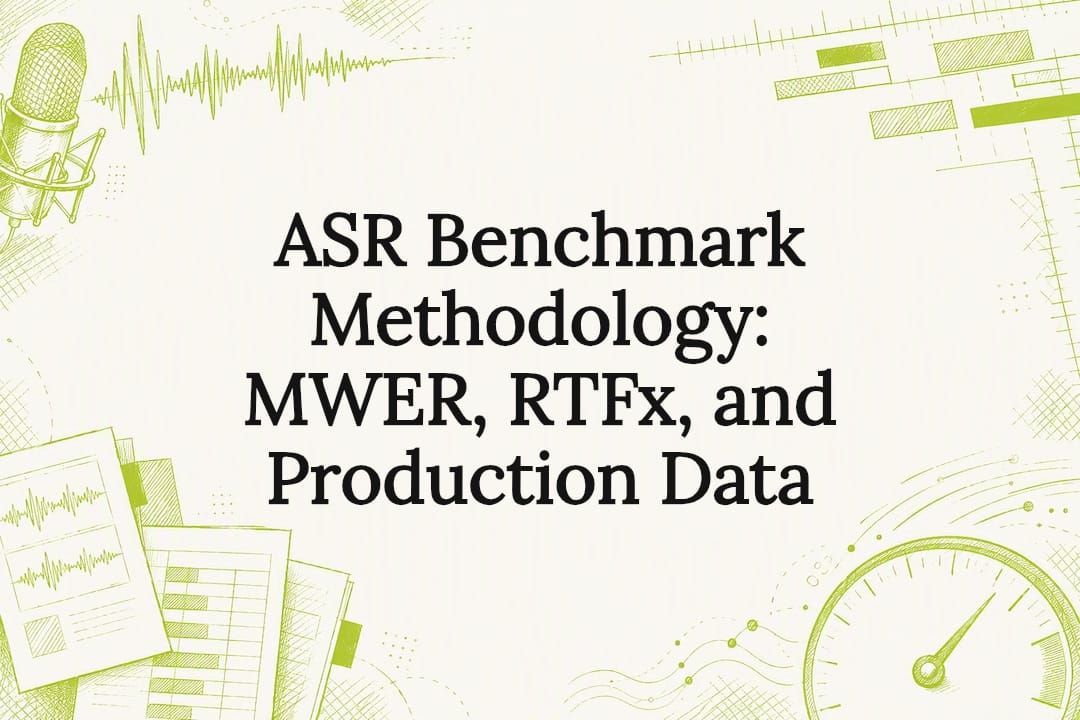 ASR benchmark methodology title card