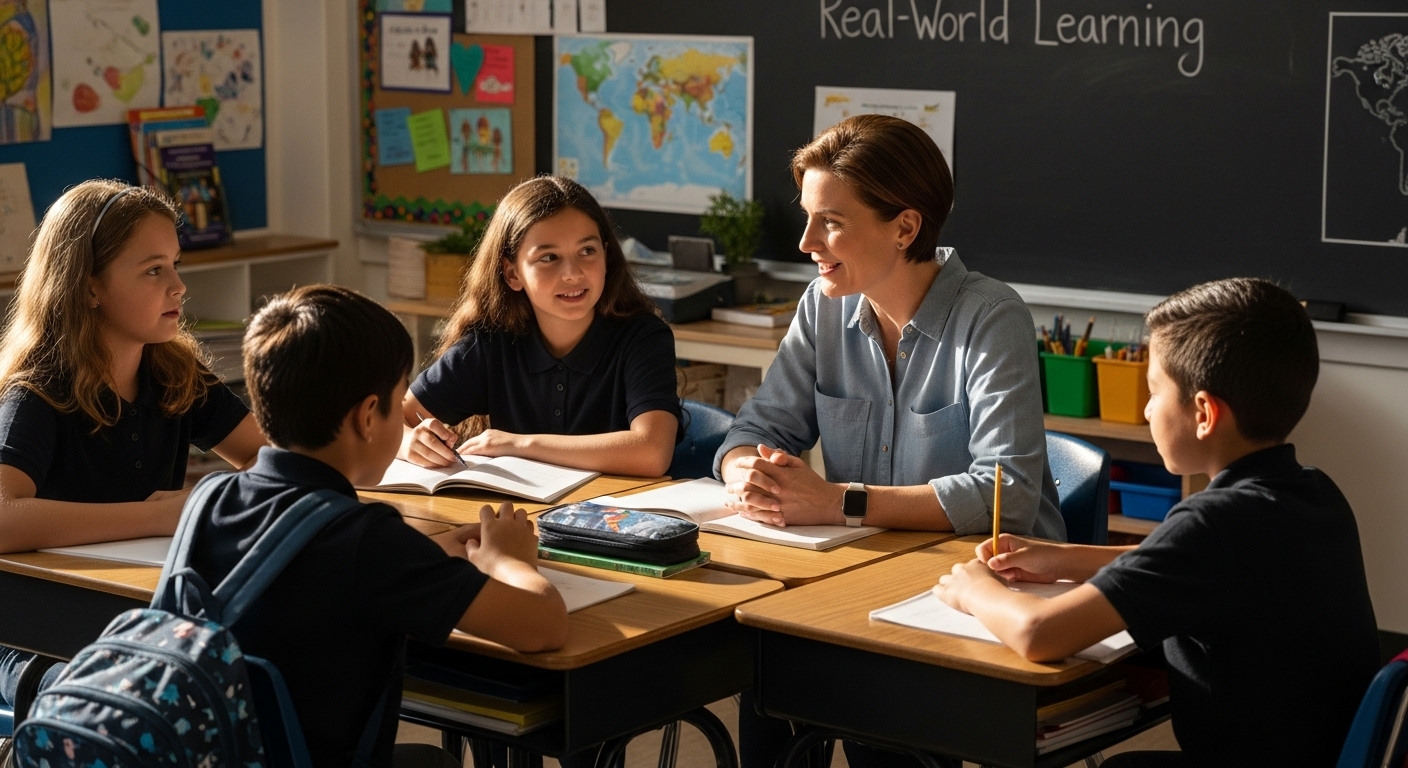 real-world school learning
