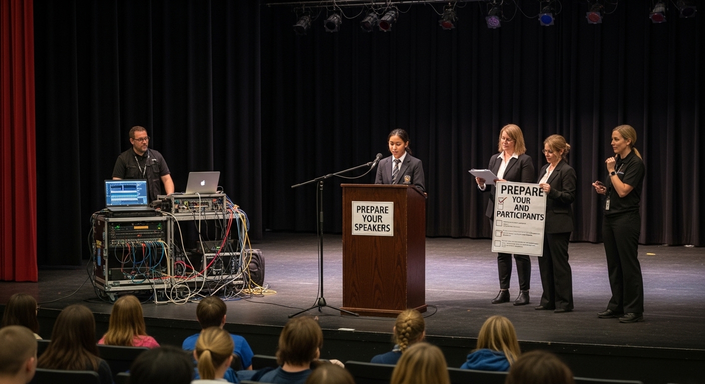 assembly speaker preparation