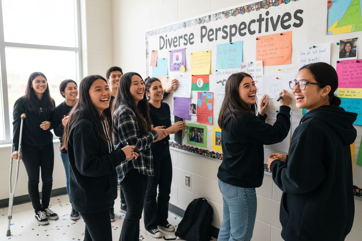 school diversity teamwork