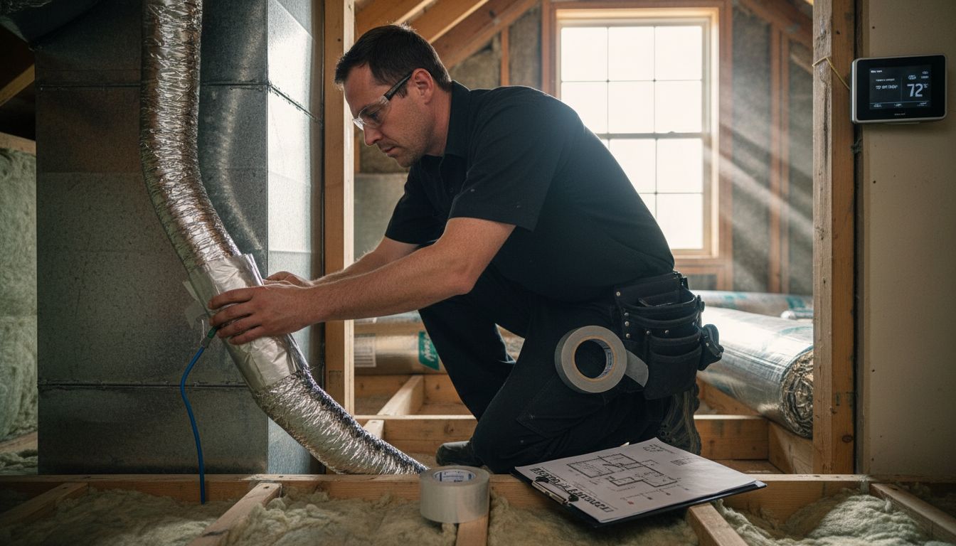 HVAC ductwork upgrade