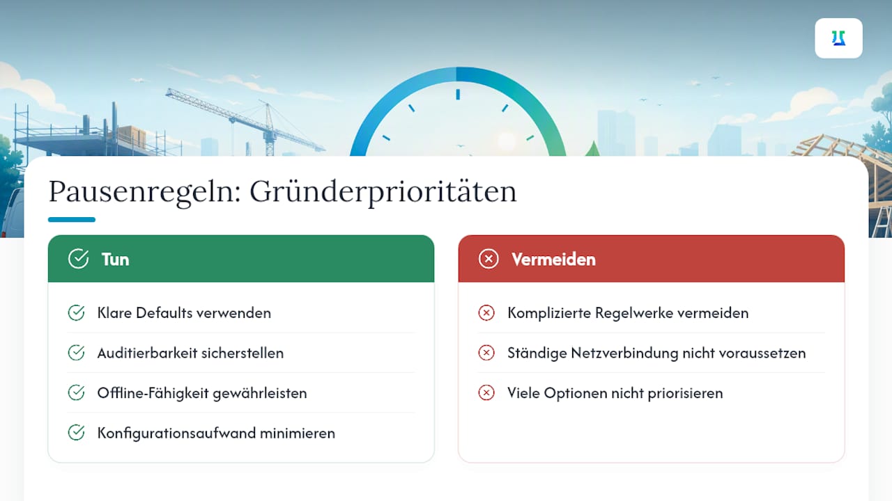 Gründerperspektive: Warum wir bei ServiceLab auf einfache Pausenregeln setzen — overview diagram