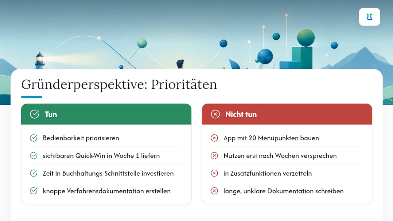 Gründerperspektive: Was bei der Produktentwicklung wirklich zählt — overview diagram