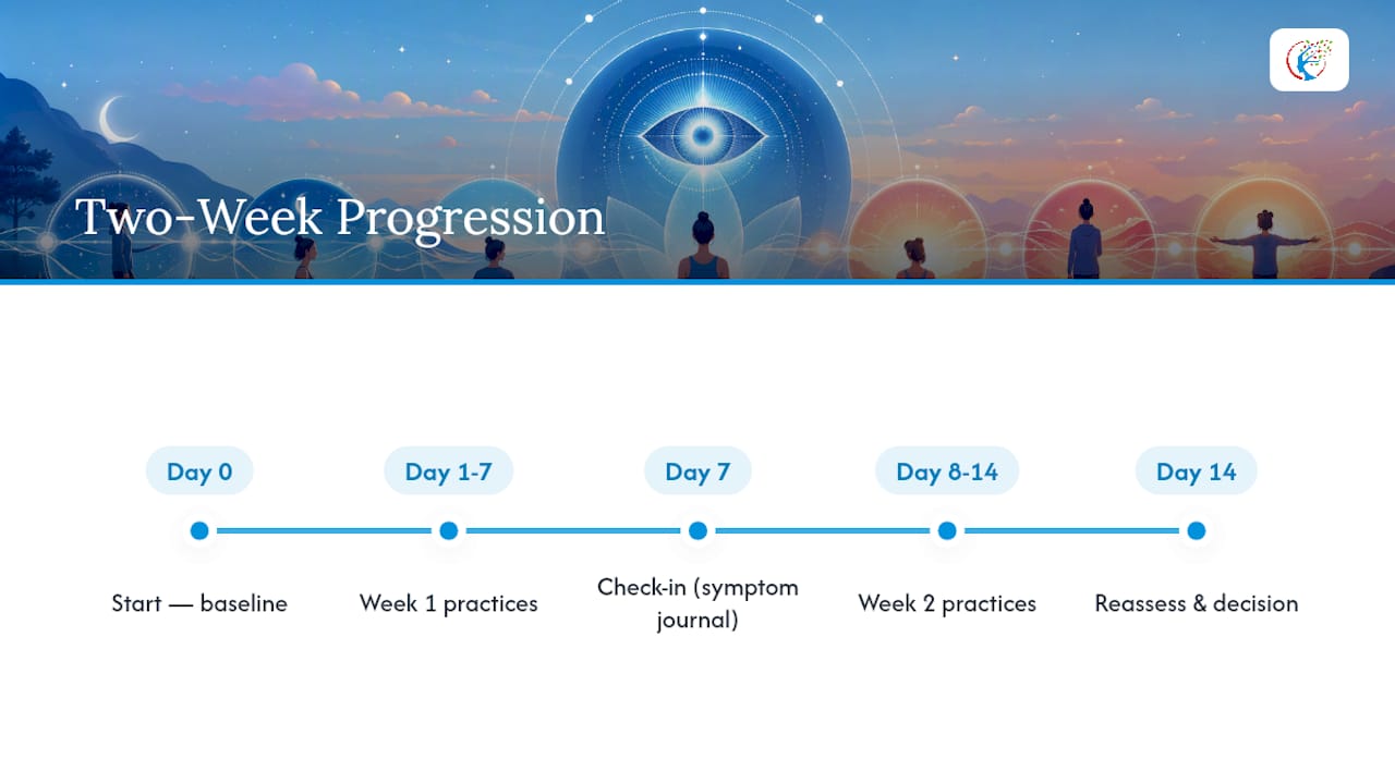Fourteen-day grounding plan timeline