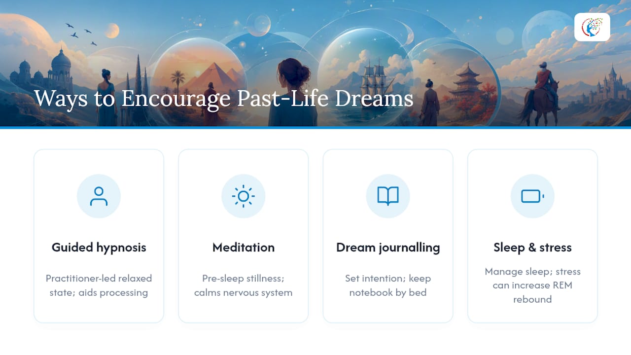 Four approaches to encouraging dream recall