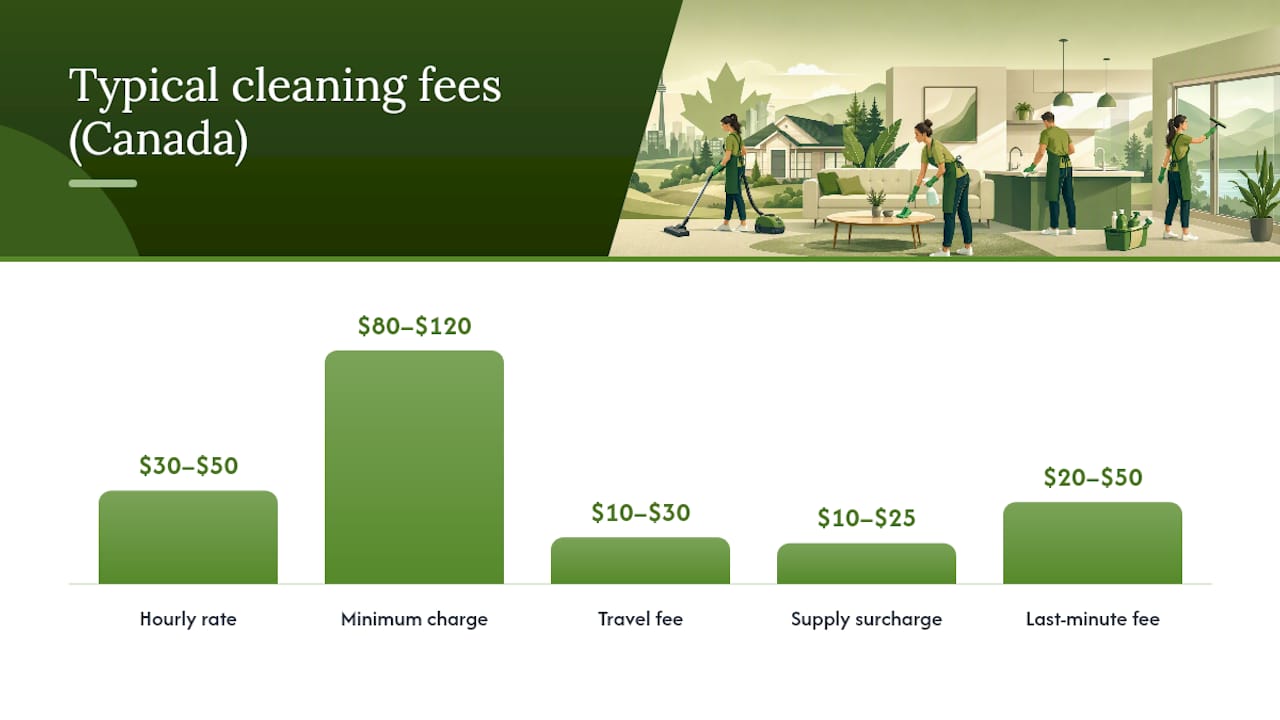 How cleaners and companies actually set their prices — overview diagram