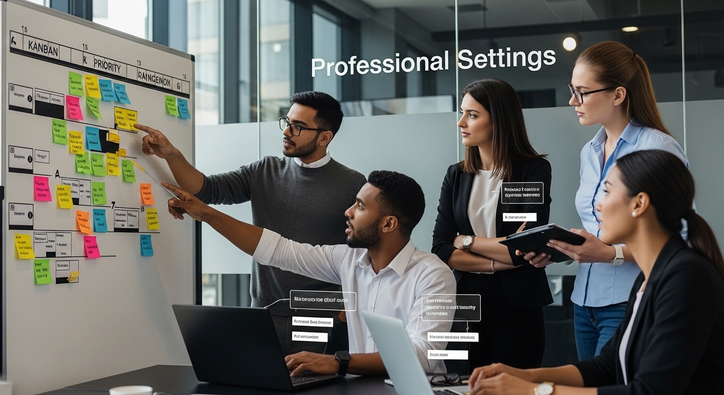 professional time management teamwork