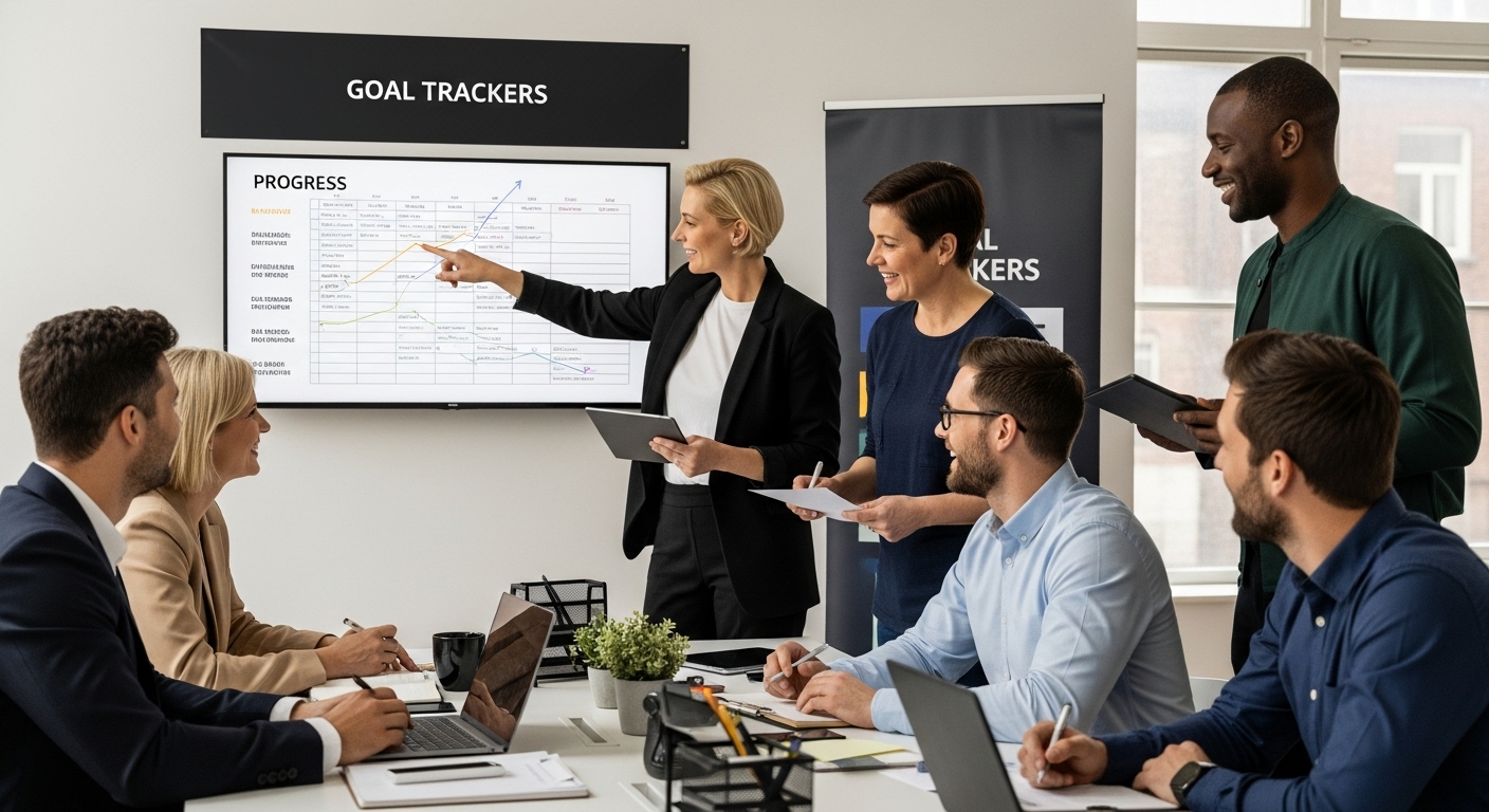 goal tracker teamwork success