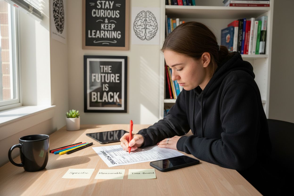 student goal worksheet