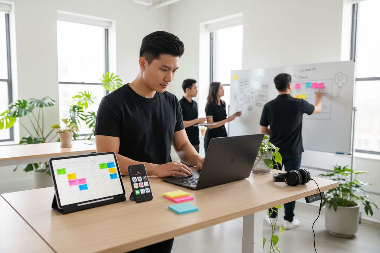 modern task management office