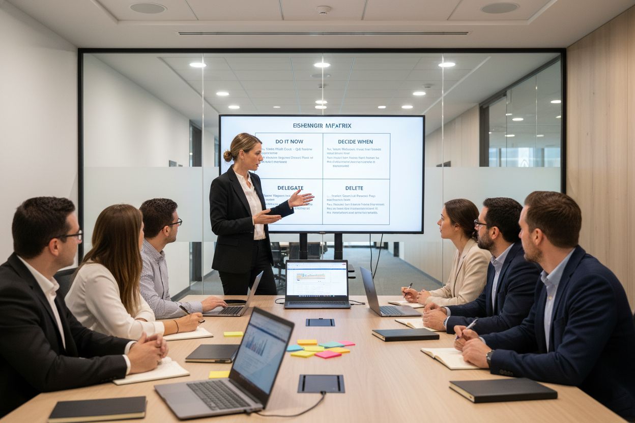 team task prioritization matrix