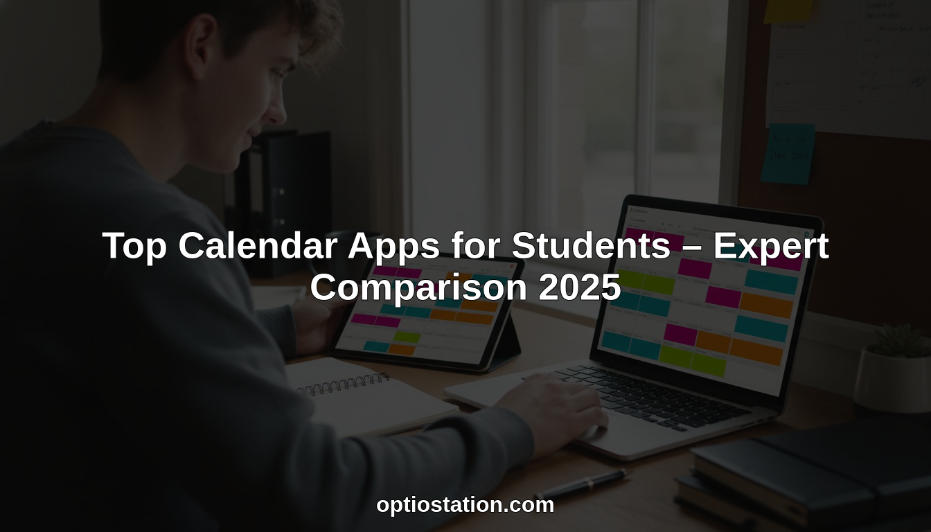 top calendar apps for students hero header image