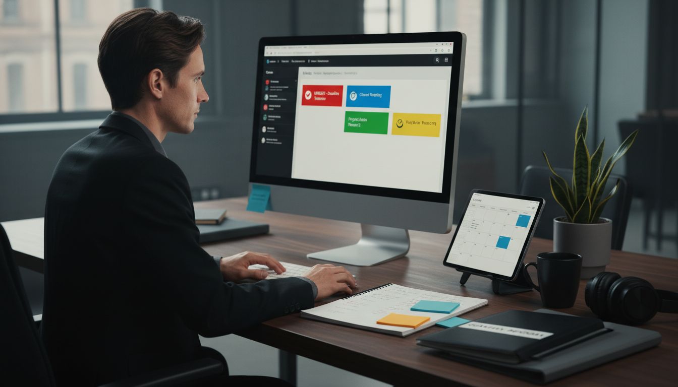 organized task workspace