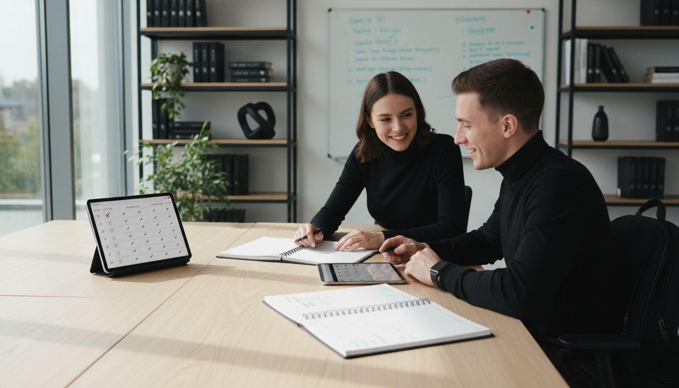 weekly planning checklist