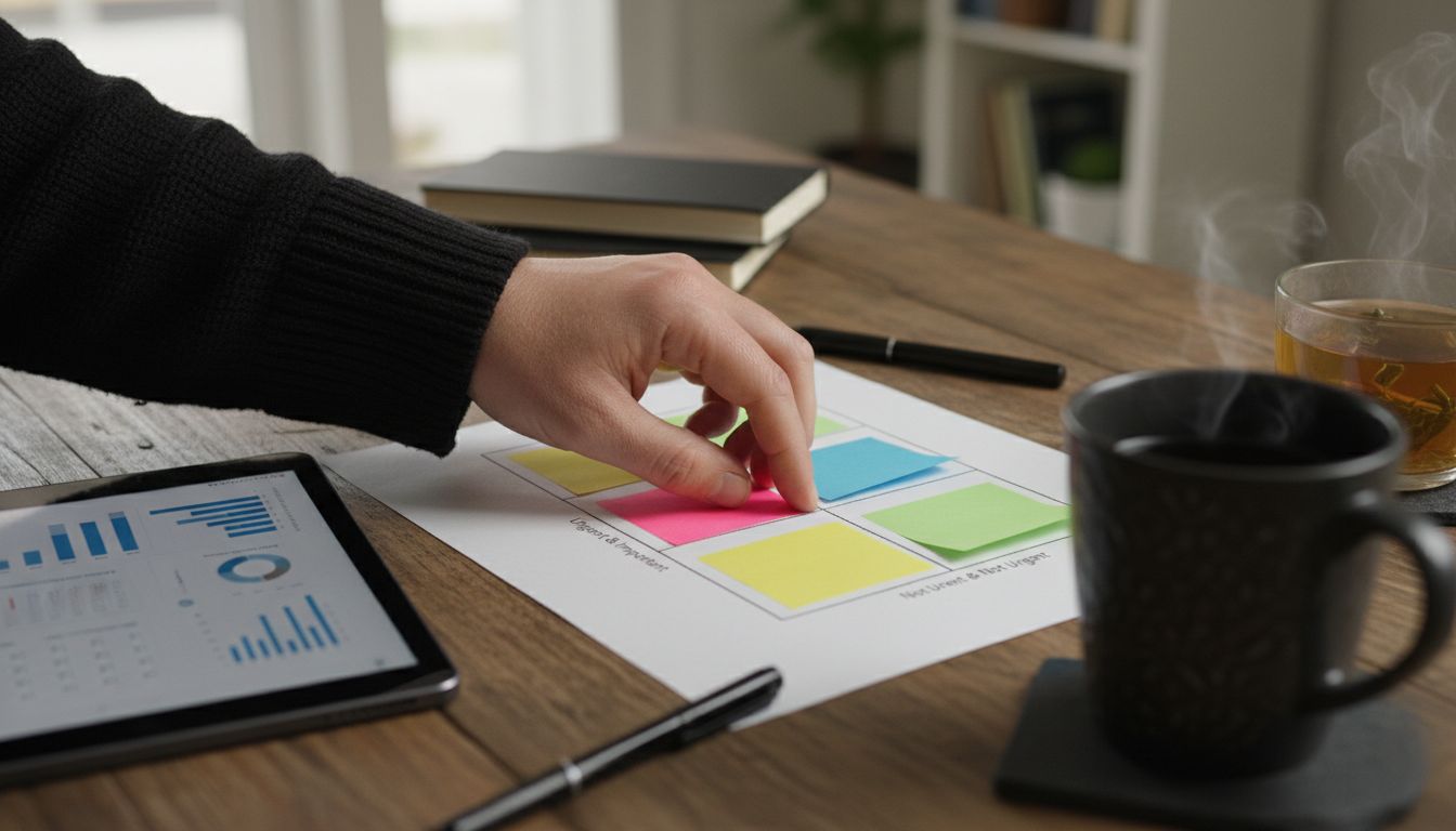 eisenhower box workspace