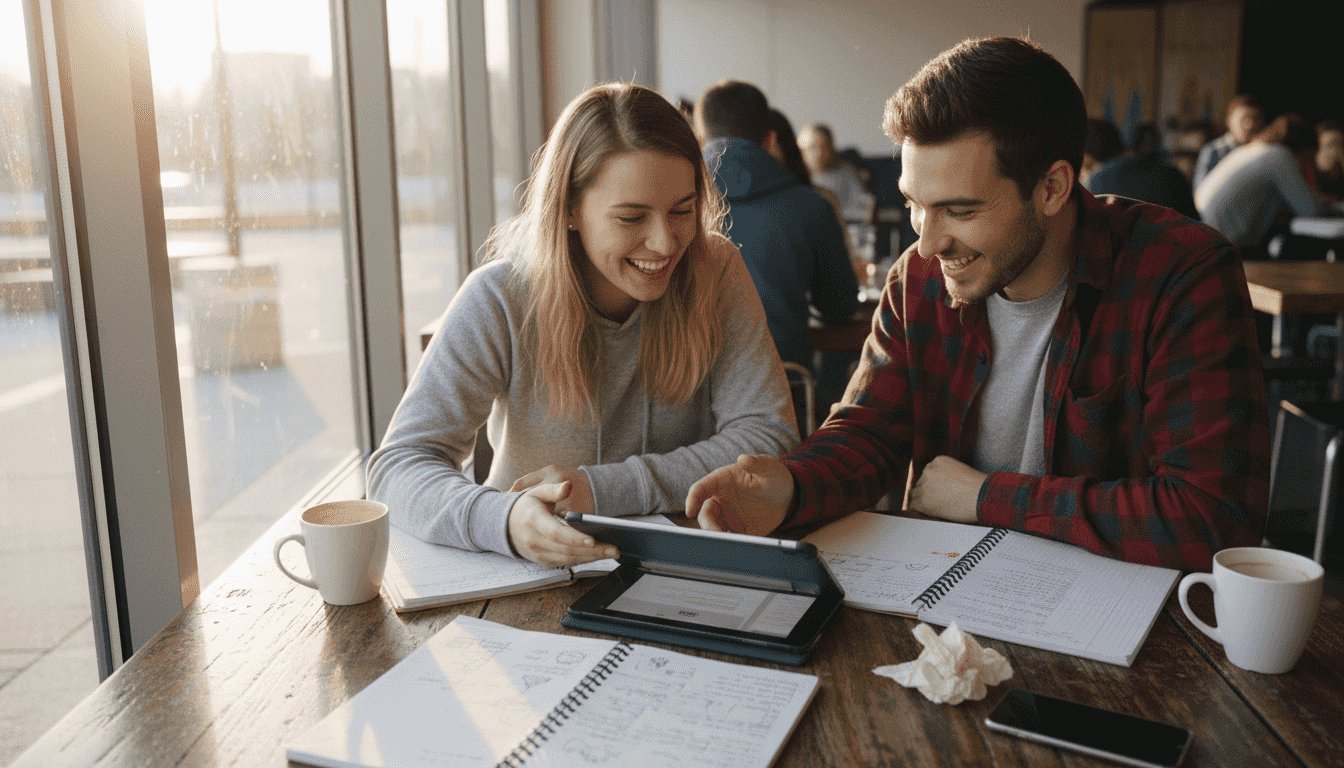 Students building trust through open conversation