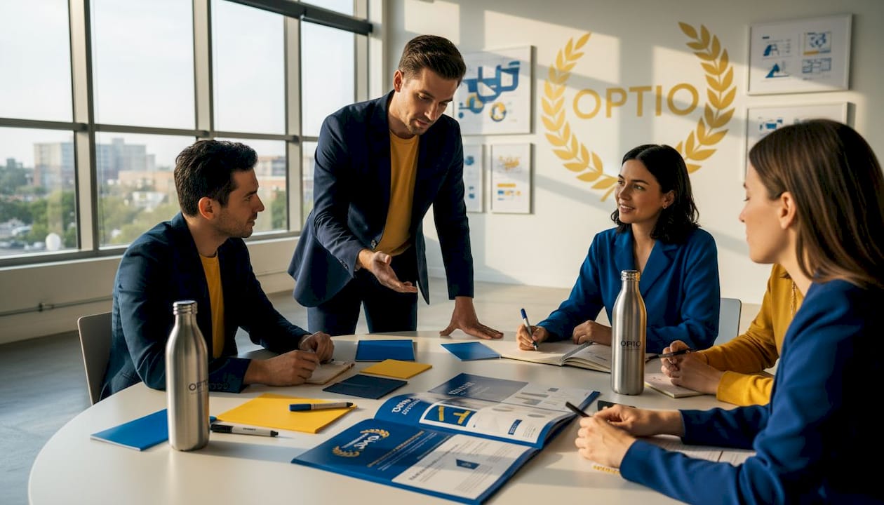 Team reviews collaboration guide together